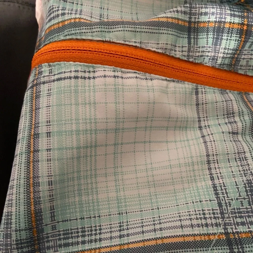 Columbia Aqua and Black Trim Hybrid Shorts